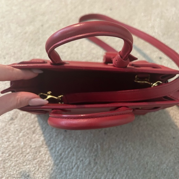 Saint Laurent red sac de jour - Picture 2 of 10